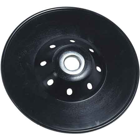 PLATORELLO IN NYLON Ø 115 mm - foro Ø 14 mm