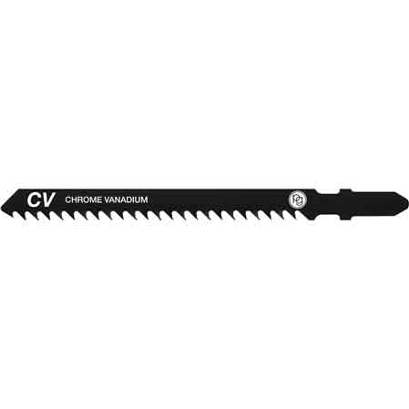 LAME DE SCIE SAUTEUSE EN ACIER ATT. BOSCH 100 mm, Dents moyennes - Lot de 3 pièces
