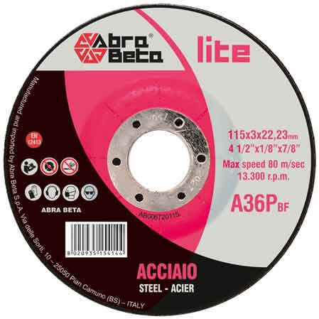 ABRA BETA Trennscheibe für Metall Ø 125x3,2 mm