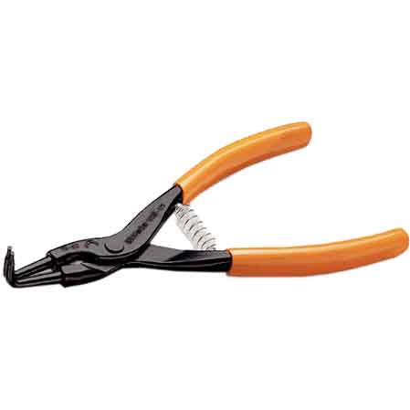PINZA BECCHI PIEGATI 90° PER ANELLI ESTERNI ART. 1038 BETA 135x0,9 mm - Ø 3÷10 mm