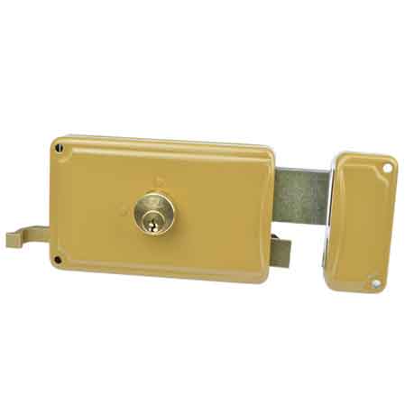 SERRATURA PORTONCINO 'P30' FACCHINETTI E60 Dx - Scatola 120x85 mm