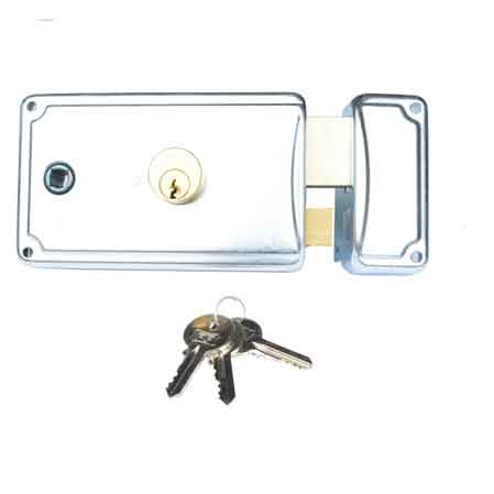 SERRATURA PORTONCINO 'P38' FACCHINETTI E60 Dx - Scatola 120x85 mm