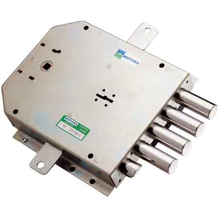 SERRURE PORTES BLINDÉES DOUBLE PANNEAU ART. 50.555 MOTTURA E63 Dte