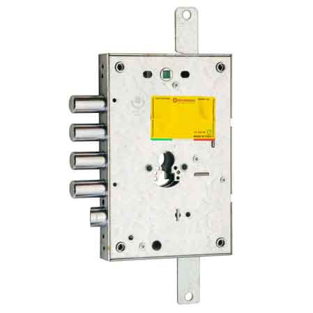 SERRURES POUR PORTES BLINDÉES CYLINDRE EUROPÉEN « 2601 » SECUREMME E63 - Entraxe pistons 37 mm