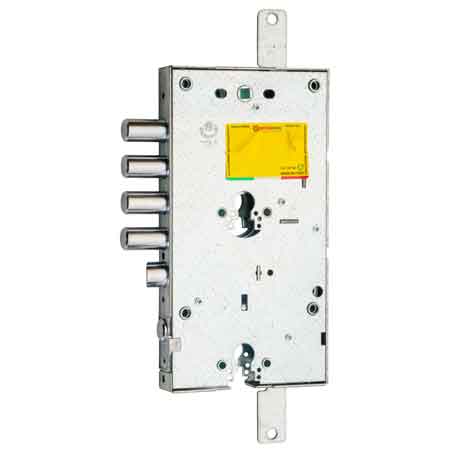SERRURES POUR PORTES BLINDÉES À DOUBLE CYLINDRE EUROPÉEN '2631' SECUREMME E63 - Entraxe de pistons 28 mm