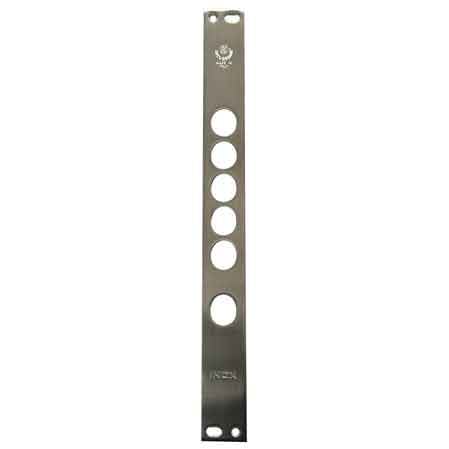 CONTRE-PLATINE INOX « CP2530 » SECUREMME Entraxe 37 mm