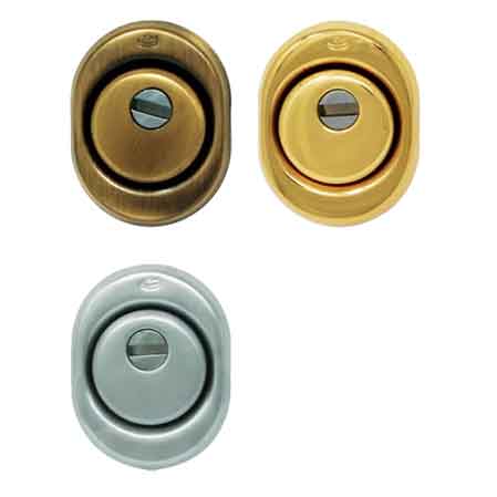 DEFENDER PER PORTE BLINDATE '325C' ATRA CIPIERRE h 27 mm - Colore Ottone lucido