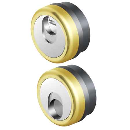 DEFENDER MAGNÉTIQUE 'MR503' DISEC h 15 mm - Couleur Laiton poli