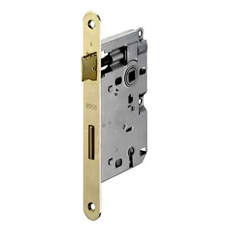 TÜRSCHLÖSSER HOLZTÜREN RUNDBART 'MOD. 570' AGB E50 - Bronze