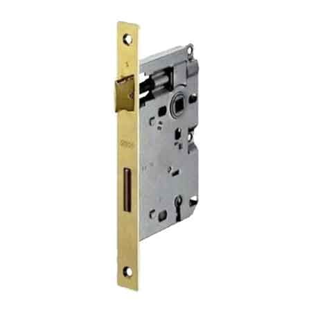 SERRATURE PER PORTE IN LEGNO PATENT BORDO QUADRO 'MOD. 570' AGB E50 - Cromata opaca