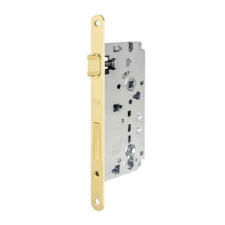 SERRATURE PER PORTE BORDO TONDO 'SICURA 2.0' AGB E50 - Bronzata