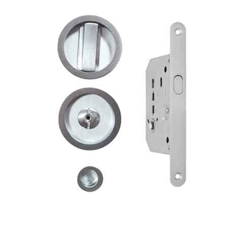 KIT PER PORTE SCORREVOLI CON NOTTOLINO FIMET E50 - Nero