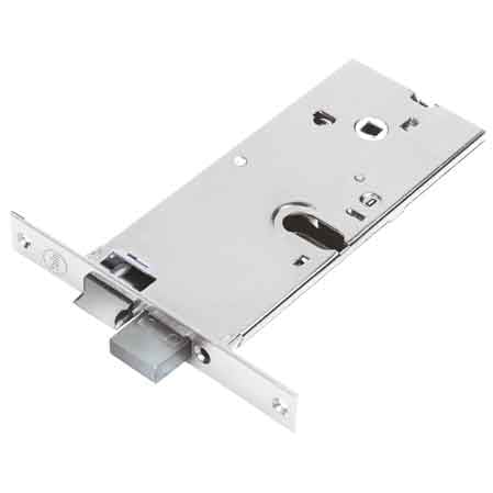 SERRATURA PER PORTE IN ALLUMINIO DA FASCIA ART. 860/865 YALE E70 - Frontale 22 mm