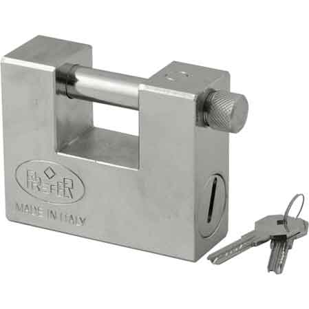 LUCCHETTO MONOBLOCCO PREFER 84 mm