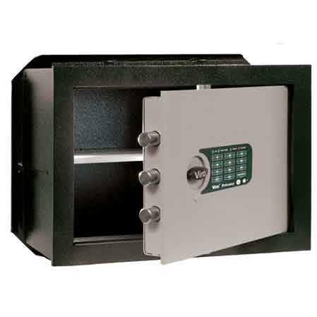 COFFRE-FORT À COMBINAISON ÉLECTRONIQUE 'PRIVACY' VIRO 410(L)x205(P)x290(H) mm