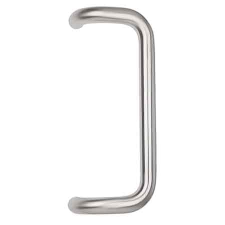 MANIGLIONE INOX 'NEVADA' Ø 32x382 mm, Inter. 350 mm - Colore Nero