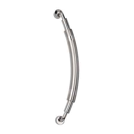 MANIGLIONE INOX 'MEXICO' Ø 30x590 mm, Inter. 560 mm - Colore Inox satinato/lucido