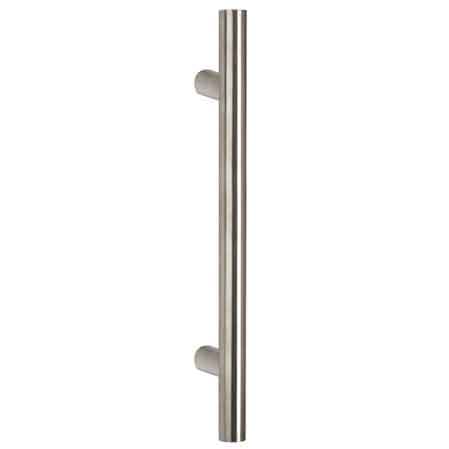 BÂTON DE MARÉCHAL INOX 'ARIZONA' Ø 30x500 mm, Entraxe 300 mm - Coloris Inox satiné