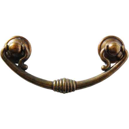 MANIGLIA PER MOBILI '5042' Interasse 64 mm - Patinato antico
