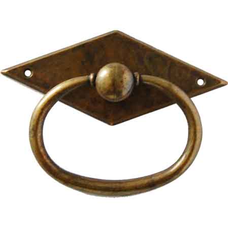 POIGNÉE DE MEUBLE « 5075 » 43x57 mm - Patiné antique