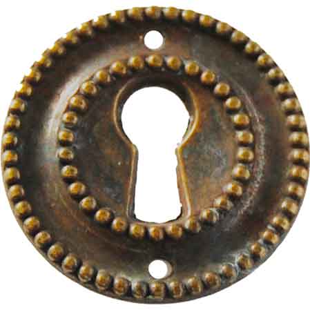 BOCCHETTA PER MOBILI '8032' Ø 30 mm - Patinato antico