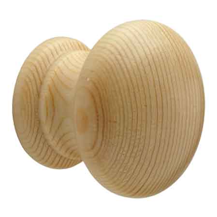 BOUTON BOIS BRUT "101" Ø 40