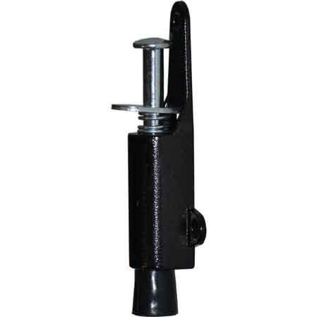 FERMAPORTE A PEDALE 17 cm - Nero