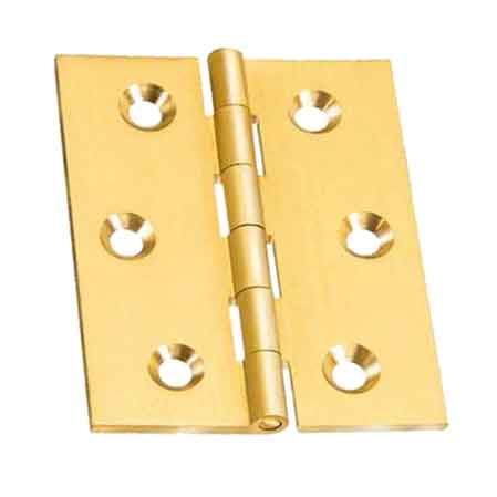 CERNIERA FRESATA PIANA 30x25 mm - Lucido