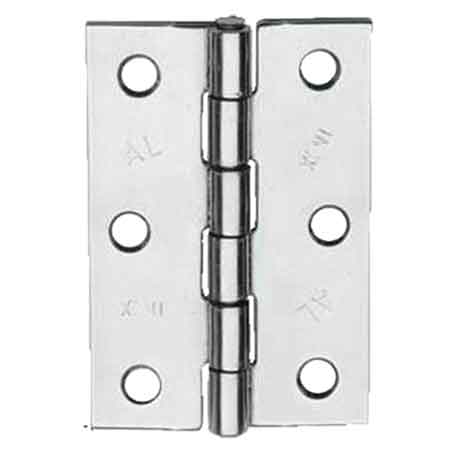 CHARNIÈRE INOX PANS LARGES LOURDE 50x40 mm
