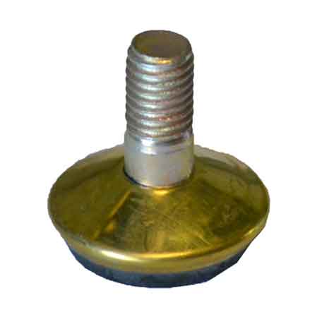 PIED RÉGLABLE EN ACIER Ø 32 mm M8 - Nickelé