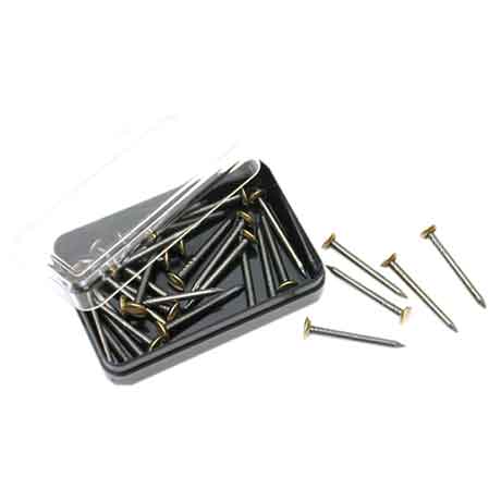 CHIODINI PER GANCI PER QUADRI 30 mm - blister 15 pezzi