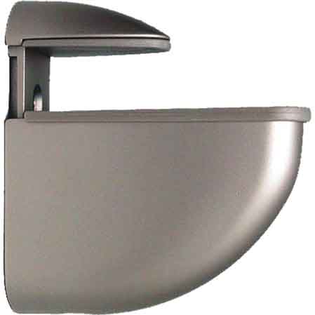 REGGIMENSOLA 'DUNA' mm 75x33x62 h - sp. 6÷36 mm - Oro lucido