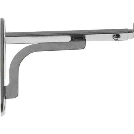 ÉQUERRE DE RAYONNAGE EXTENSIBLE ZINGUÉE 15÷25 cm