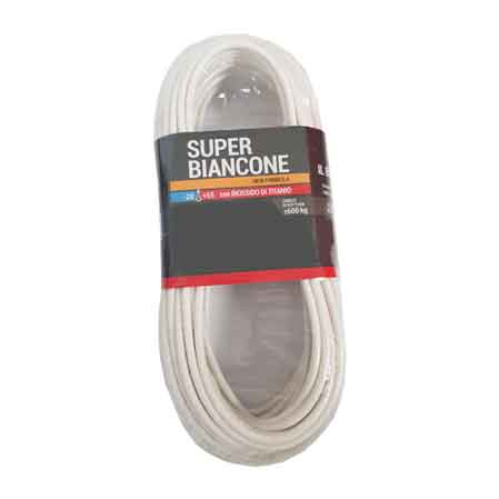 CÂBLE D'ÉTENDAGE « SUPER BIANCONE » PELOTE Ø 5 mm - 20 m