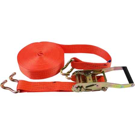 CINGHIA DI ANCORAGGIO CON CRICCHETTO G. SPONDA '50' 50 mm x 12 mt - Portata 1500-3000 Kg