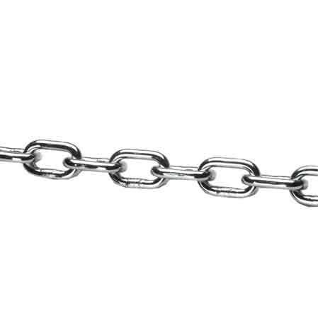 CATENA GENOVESE SU BOBINA CARDINALE N° 11 (1,6 mm) - PxH 13x4 - bobina 150 mt