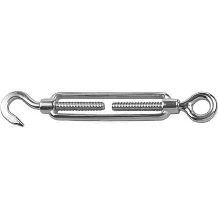 TENDITORE AD OCCHIO E GANCIO 22 mm