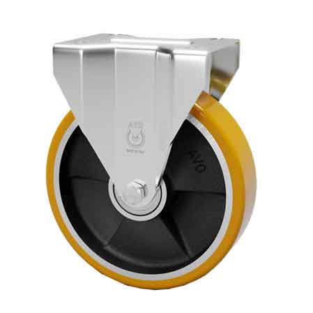RUOTA INDUSTRIALE FISSA ART. 22A AVO 150x30 mm - portata 200 kg