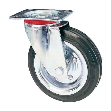 RUOTA INDUSTRIALE GIREVOLE ART. 80 AVO 200x50 mm - portata 205 kg