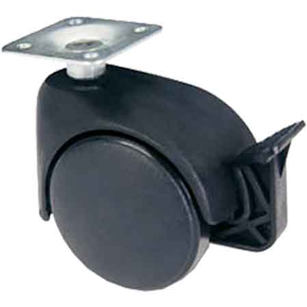 RUOTA ARREDAMENTO ART. 164BIS AVO C/FRENO 40 mm - portata 20 kg