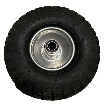 RUOTA PNEUMATICA PER CARRELLI CON DISCO IN ACCIAIO CARDINALE 260x85 mm - portata 150 kg