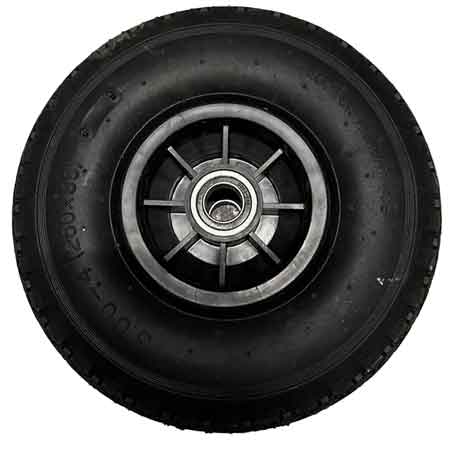 RUOTA PNEUMATICA PER CARRELLI CON DISCO IN PLASTICA CARDINALE 260x85 mm - portata 150 kg