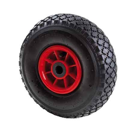 RUOTA PNEUMATICA PER CARRELLI CON DISCO IN PLASTICA ART. 41 AVO 260x85 mm - portata 150 kg