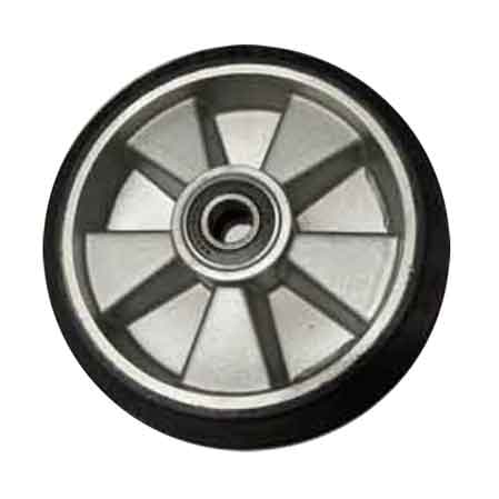 RUOTA IN GOMMA PER TRANSPALLET CARDINALE 200x50 mm