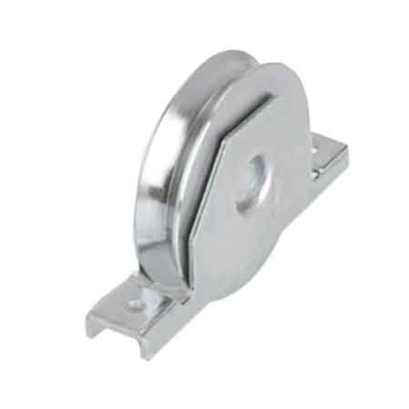 RUOTA CON SUPPORTO INTERNO PER CANCELLI GOLA Y A CUSCINETTI 120 mm