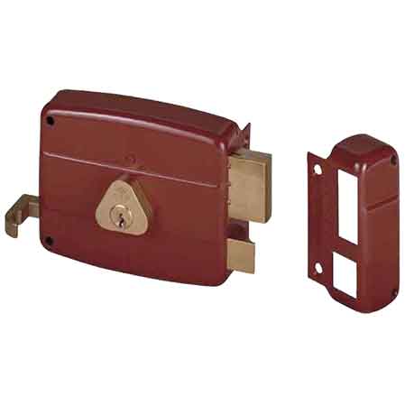 SERRURE EN APPLIQUE À CYLINDRE ART. 50121 CISA E70 Gche