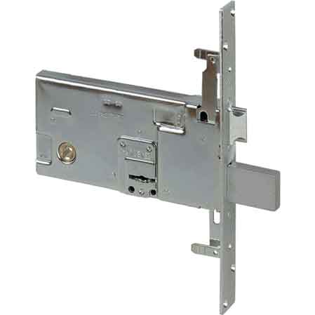 SERRATURA DOPPIA MAPPA PER PORTE ALLUMINIO DA FASCIA ART. 57318 CISA E70 - scatola 166x82 mm