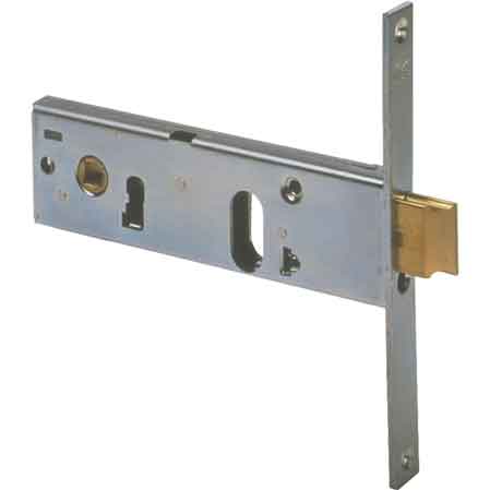 SERRATURA DA INFILARE A CILINDRO PER FASCE ART. 44150/44151 CISA E80 - Frontale mm 20