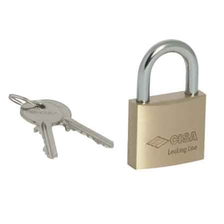 LUCCHETTO AD ARCO STANDARD 'LOCKING LINE' CISA 70 mm
