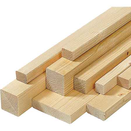 LISTELLI IN ABETE mm 50x50x2mt